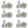 Chao Zan Lampadine Led GU10 220V, Lampada LED 4W COB Faretto Bianco freddo (6000 Kelvin),400LM,confezione da 6 pezzi