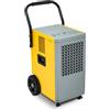 TROTEC TTK 167 ECO - Deumidificatore commerciale, 51 l/24 h | 450 m³/h, per stanze fino a 85 m², serbatoio da 5,5 l, igrostato, timer, ruote, R290