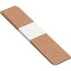 ANRO Tappeti per scale set da 5 autoaderenti Marrone chiaro 100x20 cm | Autoaderente senza colla · Antiscivolo · Poliestere con retro in TPE-silicone · Lavabile · Per scale interne