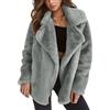 Onsoyours Cappotti Invernali da Donna Cardigan in Morbido Giacca Calda Ampia Cappotto per Le Donne Moda Donna Cappotto in Pelliccia Sintetica