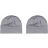 Paowsietiviity Berretto da notte unisex per adulti, in cotone, con toppa per dormire, a righe
