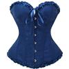 Generico Corsetto Donna Nero Elegante, Bustino Shapewear Lingerie, Stringivita Regolabile Per Donne, Corsetti Feste, Matrimonio, Halloween, Cosplay, Modellante E Confortevole (xs-Xl)