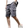 Onsoyours Jeans Pantaloni Corti Uomo Blu Denim Shorts Estivi Casual Denim in Cotone Uomo Bermuda Jeans Pantaloni Corti con tasconi Laterali