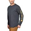 Carhartt T-Shirt da Uomo a Maniche Lunghe con Logo Signature