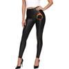 Chicpant Leggins Pelle Donna Nero Opaco Pantaloni Wcopelle Donna | Leggins donna,Flanella leggera,Leggins termici donna,Elastico a vita alta,Pantaloni pelle