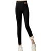 Ghzste Leggings invernali da donna, caldi e spessi, in cashmere, spessi, in lana di velluto, pantaloni invernali a vita alta
