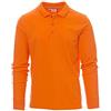 Ergos Workwear Payper - Florence Polo da Uomo a Manica Lunga in Cotone Piquet