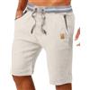Oanviso Pantaloncini Uomo Sportivi Estivi Tuta Lavoro Corti Bermuda Classici Comodi e Morbidi Pantaloni Casual con Elastico in Vita Pantaloncino Chino Casual Shorts con Tasche