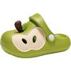 Generico Zoccoli a Mela Donna Uomo Estivi 36-44 EU in Eva con Cinturino e Tacco Spesso Sabot Antiscivolo da Casa Ciabatte Mare Coppia Casual Sandali Moda Comode per Spiaggia Piscina Hawaiana Vacanza Viaggio,