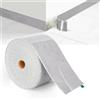 OJTOJT Battiscopa Adesivo Flessibile 10 m, Effetto Pietra Grigia | Larghezza 10 cm in PVC Ritagliabile per Rifinire il Bordo tra Pareti e Pavimento