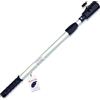 Quercos Asta Telescopica in Alluminio 1 m - Manico Allungabile Leggero e Robusto per Rulli da Pittura, Pennelli e Spazzole - Prolunga Ergonomica per Soffitti e Pareti