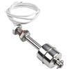 URPIZY Interruttore a galleggiante in acciaio inox, verticale, sensore di livello | Acciaio inossidabile 304, gamma da -10 a 120 °C, montaggio verticale, controlla pompe/allarmi, trattamento dell'acqua e