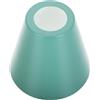 Zerodeko Paralume in Ferro Piccolo a Campana E27, Paralume per Lampada da Tavolo e Sospensione, Protezione Lampadina Vintage per Lettura e Ufficio, Coprilampada Decorativo Verde Foro 42mm