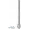 Elektro Softmarkt Supporto per ringhiera satellitare per balcone, L1000, con 2 morsetti, 100 | acciaio, 1000 mm, 100 cm