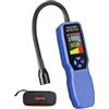 THIKPO Rilevatore di perdite refrigeranti per auto per condizionatori | Kit di rilevatori di perdite climatiche per auto R134a, R410A, R22, R32, R1234yf con allarme acustico e ottico