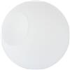 COSMEVIVI Paralume Rotondo A Sfera Di Bianco Smerigliato In Vetro, Globo Per Lampadario, Copertura Luce Appesa Da 25 CM, Facile Da Installare, Per Camera Da Letto