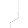 Volet Tech Manovella bianca completa di 1200 mm per tapparelle - Manovella Geiger con asta di Ø12 mm per tenda o tapparella manuale - Qualità tedesca