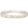 OutFyt Pietre Preziose Di Pietra Di Luna Naturale Da 8 Mm Bracciale Elasticizzato Per Donna, Braccialetto Di Cristallo Curativo Chakra Yoga Braccialetti Con Ciondoli Per Uomo Coppia Gioielli Regalo Di Nata