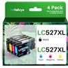 Halloya LC527XL LC527 Cartucce d'inchiostro Multipack per Brother MFC-J4350DW 3000 | Cartucce compatibili con Brother MFC-J4550DW MFC 4350DW 4550DW DW Multipack 4