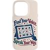 Neurodiversity Inclusion Roots Custodia per iPhone 14 Pro AAC Communication Board Find Your Voice Speech Therapy
