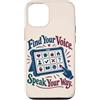 Neurodiversity Inclusion Roots Custodia per iPhone 12/12 Pro AAC Communication Board Find Your Voice Speech Therapy