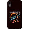 Retro Faith Coffee Western Apparel Co Fa Custodia per iPhone XR Divertente Astronomia Totalità Graphic Art