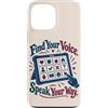 Neurodiversity Inclusion Roots Custodia per iPhone 13 Pro Max AAC Communication Board Find Your Voice Speech Therapy