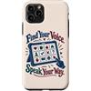 Neurodiversity Inclusion Roots Custodia per iPhone 11 Pro AAC Communication Board Find Your Voice Speech Therapy
