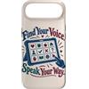 Neurodiversity Inclusion Roots Custodia per iPhone Air AAC Communication Board Find Your Voice Speech Therapy