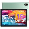 DOOGEE U10 Tablet 10 Pollici, Tablet Android 16 24GB +128GB (2TB TF) Tablets, Gemini AI, 5060mAh, WiFi 6, Widevine L1 Gaming Tablets/Face ID/3.5mm/Type C