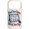Neurodiversity Inclusion Roots Custodia per iPhone 17 Pro AAC Communication Board Find Your Voice Speech Therapy