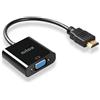 Nilox, Adattatore HDMI a VGA, Convertitore HDMI Maschio a VGA Femmina
