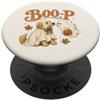Spooky Golden Paws Boo-P Funny Golden Retriever Dog Ghost Halloween Nose Boop PopSockets PopGrip Adesivo