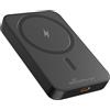 MediaRange Powerbank magnetico da 5000 mAh, 15 W, senza fili, 20 W, USB-C | 15 W senza fili, 20 W USB-C PD, magneti N52, FOD, LED, solo 128 g