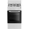 Beko - Cucina A Gas Csg42009dw-nero, Bianco