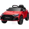 Wizy the new way to move Wizy Auto Elettrica Bambini Audi RS3, Sedile in Pelle e Telecomando, Rosso | Macchina Elettrica 12V Licenza Ufficiale Audi RS 3 Sportback, Luci LED, Musica Bluetooth, Porte Apribili, Cintura Sicurezza