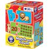 Orchard Toys Match and Count Jigsaws, Learn to Count from 1-20, Match Number and Picture, 20 in a Box, Educational, Number Skills for Kids Age 3+