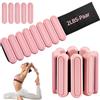 Chumix 2 Pezzi Peso del Polso Regolabile (0,45 kg/0,9 kg Ciascuno), Peso Della Caviglia con Pesi Indossabili e Velcro, Polsiere Pesi per Pilates, Yoga, Danza, Aerobica, Polsi e Caviglie