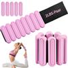 Chumix 2 Pezzi Peso del Polso Regolabile (0,45 kg/0,9 kg Ciascuno), Peso Della Caviglia con Pesi Indossabili e Velcro, Polsiere Pesi per Pilates, Yoga, Danza, Aerobica, Polsi e Caviglie