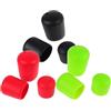 TOYANDONA 9 Pezzi Tappo Posteriore con Fori drenaggio in Silicone per Canna da Pesca | Design Flessibile, Facile da Sostituire, Impedisce Ristagni d'Acqua, Vestibilità Aderente per Uso Quotidiano