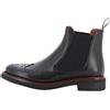 Frau 96L6 Nero Beatles Inglese Scarpe Donna Stivaletti Tronchetti Pelle 39