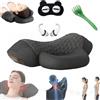 WXFLOVEXMH Artuvate Fisiorest - Cuscino 3 in 1 per massaggio al collo, cuscino per massaggio cervicale Core Hero 3 in 1, massaggio profondo e rilassamento, con trazione per aiutare il sonno, allevia la tensione