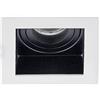 LED Line - Faretto da incasso OLTIBO Alluminio Quadrato Nero/Bianco orientabile LEDLINE - 241307 - L-241307