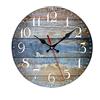 DOTBUY-SHOP Orologio da Parete Moderno Digitale, Moderni Vintage Orologio da Muro Silenzioso Particolare, per Cucina, Camera da Letto, Soggiorno (Blu,30cm)