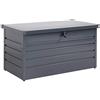 GARDEBRUK Baule da Esterno 385L 120x62x63cm | Coperchio, 2 Chiavi, Contenitore, Box Porta Attrezzi, Bauli Giardino, Contenitori Cuscini, Box Utensili, Baule Portaoggetti