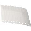 FABULETTA Raschietto professionale per pavimenti da 300 mm per rimozione piastrelle | Manico esteso da 300 mm, in lega di alluminio resistente, rimuove vernice e colla in modo efficiente, include 10 lame