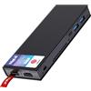 Lustrens Mini PC Stick N100, 8GB di RAM, 256GB di memoria, computer desktop senza ventola, ideale per l'utilizzo multimediale