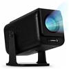 Lustrens Mini proiettore 1080p Full HD - WiFi 6, Bluetooth 5.0 - Proiezione LED - Risoluzione 1920 x 1080