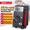 ZOYI VC921 Multimetro digitale tascabile 4000 conteggi T-RMS Gamma automatica EBTN DC AC Voltmetro Amperometro Condensatore Ohm Hz NCV Tester