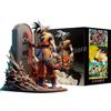 Bandai Action Figure Dragon Ball di Akira Toriyama, Souvenir 23cm, Collezione Anniversario, Statua Anime GK di Son Goku, Modellino in PVC